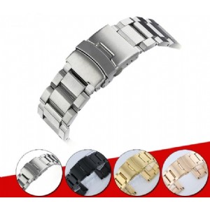 3 Beads Stainless Steel Watch Band for Apple Watch IWatch Strap