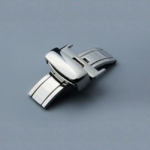 Competitive Price Stainless Steel Polished Deployment Watchband Buckle Folding Clasp ver hebilla