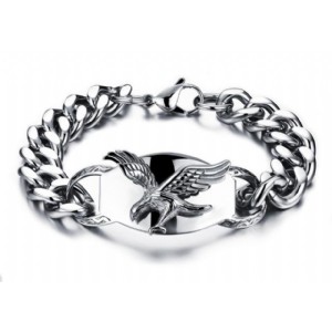 Eagle Design Man Bracelets Fashion Stainless Steel Link Chain