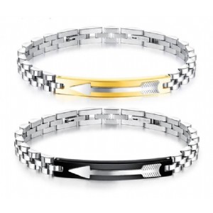High Quality Stainless Steel Arrow Bracelets Fashion Bangles for Men