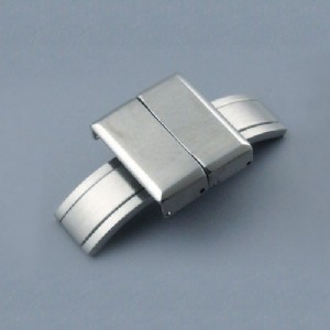 High Quality Stainless Steel Polished 20mm Butterfly Watch Buckle Folding Clasp ver hebilla