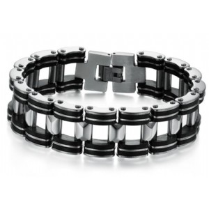 Men′s Motor Bike Chain Link Motorcycle Chain Bracelets Bangles