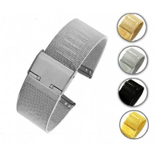 New Lug Rose Gold Milanese Mesh Watch Band Bracelet Strap 0.4 Wire Mesh