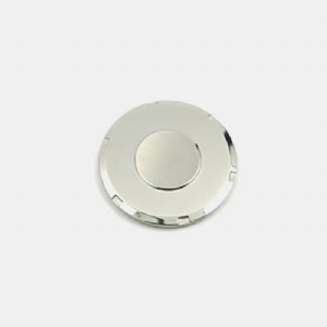 Polished/Matte Solid Round Case Back Watch Backs Plated in Different Colors Watch Parts