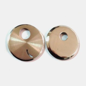 Polished/Matte Stainless Steel Round Watch Back Case Back Wrist Watch Parts Manufacturer