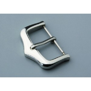 Silver Black Metal Buckles Polished Stainless Steel Watch Buttons Buckle Watches Accessories