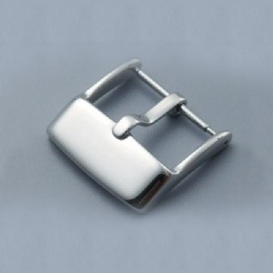 Stainless Steel Watch Buckle Polished Brushed Screw-in Buckle Strap Band Watch Buckles