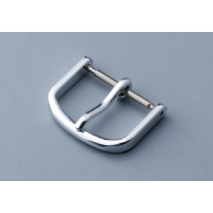Unique Men Women 316L Stainless Steel Silver Polished/Brushed Tang Tongue Pin Watch Buckle In Strap